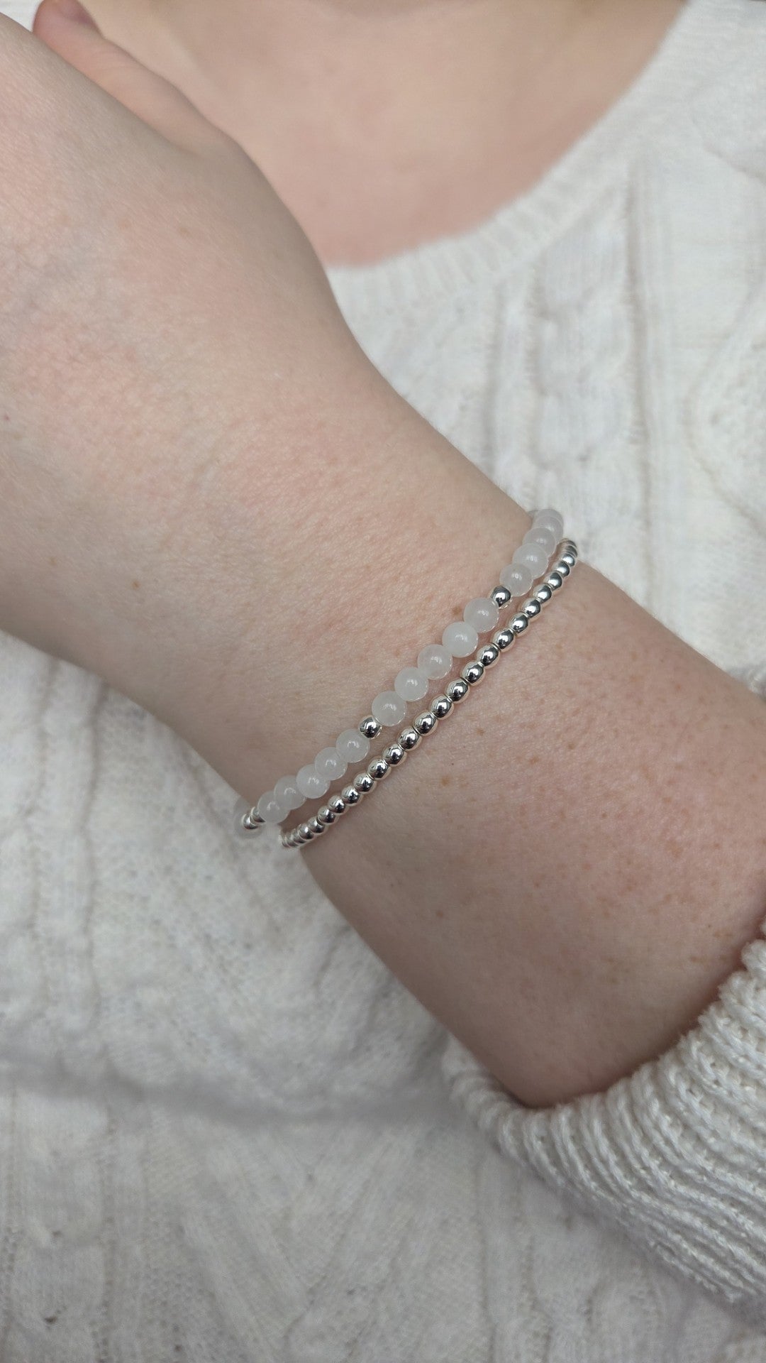 Clarity- Jade Bracelet