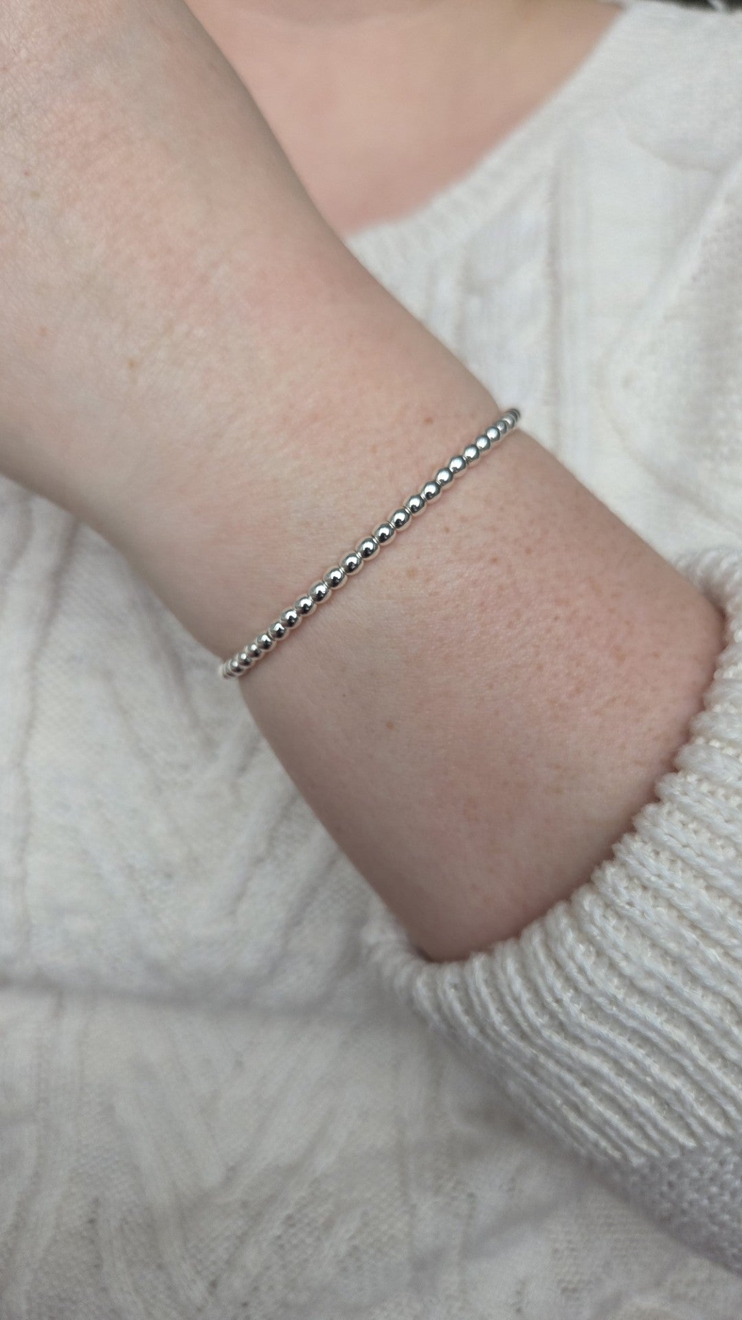 Clarity- Hematite Bracelet