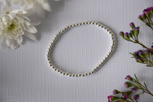 Clarity- Hematite Bracelet