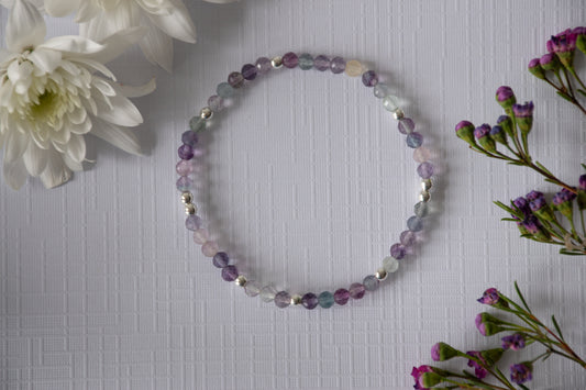 Clarity- Fluorite Bracelet