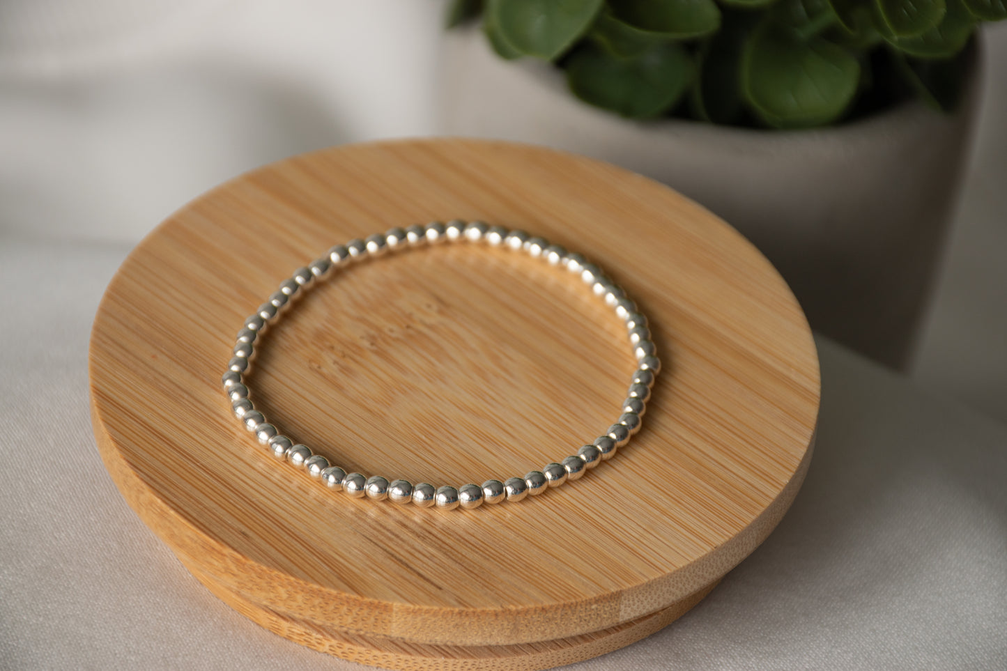 Clarity- Hematite Bracelet